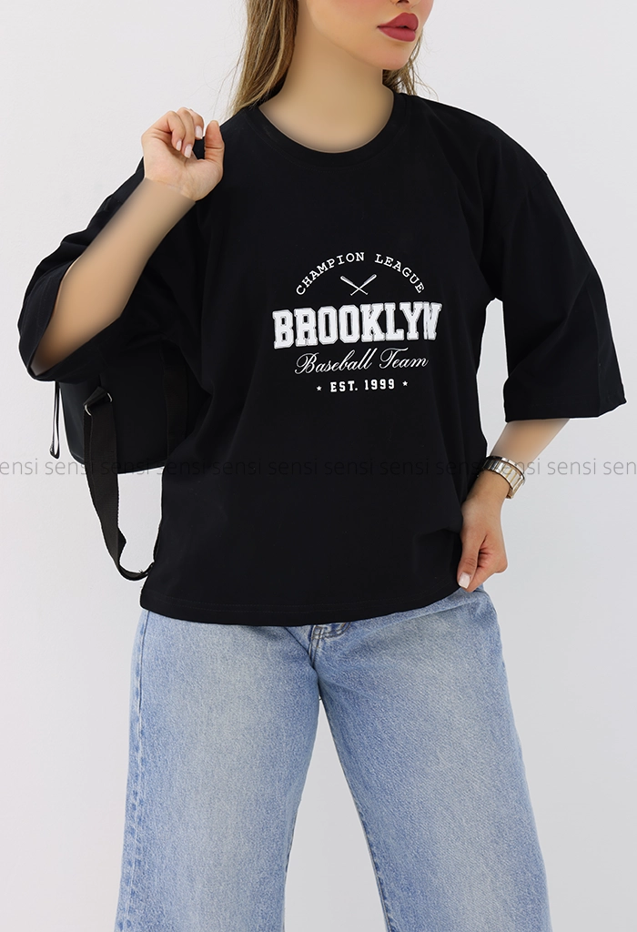 تیشرت باکسی brooklinکد1005914
